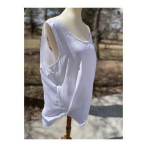 Penman’s Plus White Camisole Tank Top